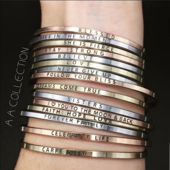 Bracelets bangles thin stackable thin dainty-GOLD - Picture 2 of 8